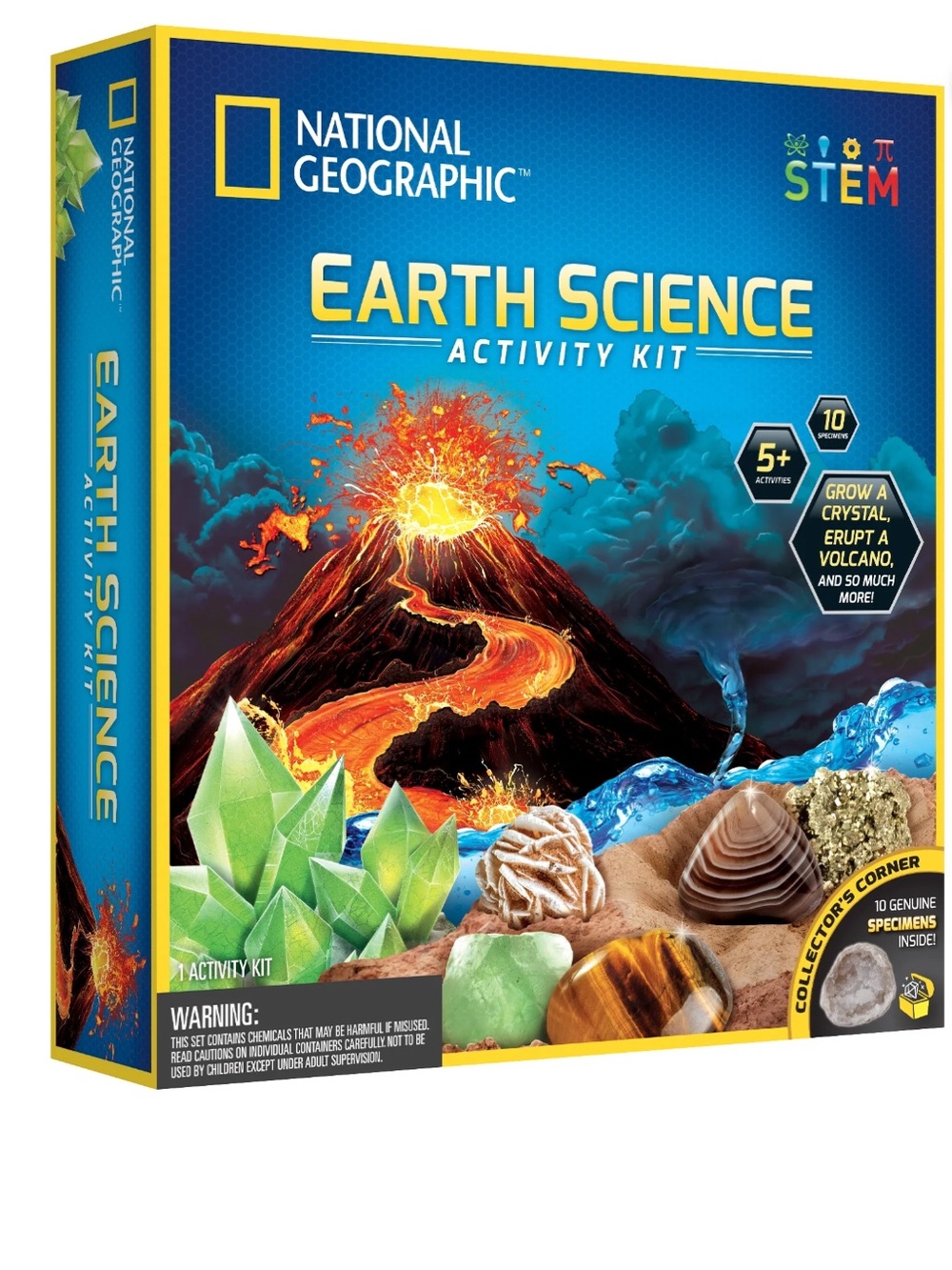 National Geographic Earth Science Volcano Activity Kit -